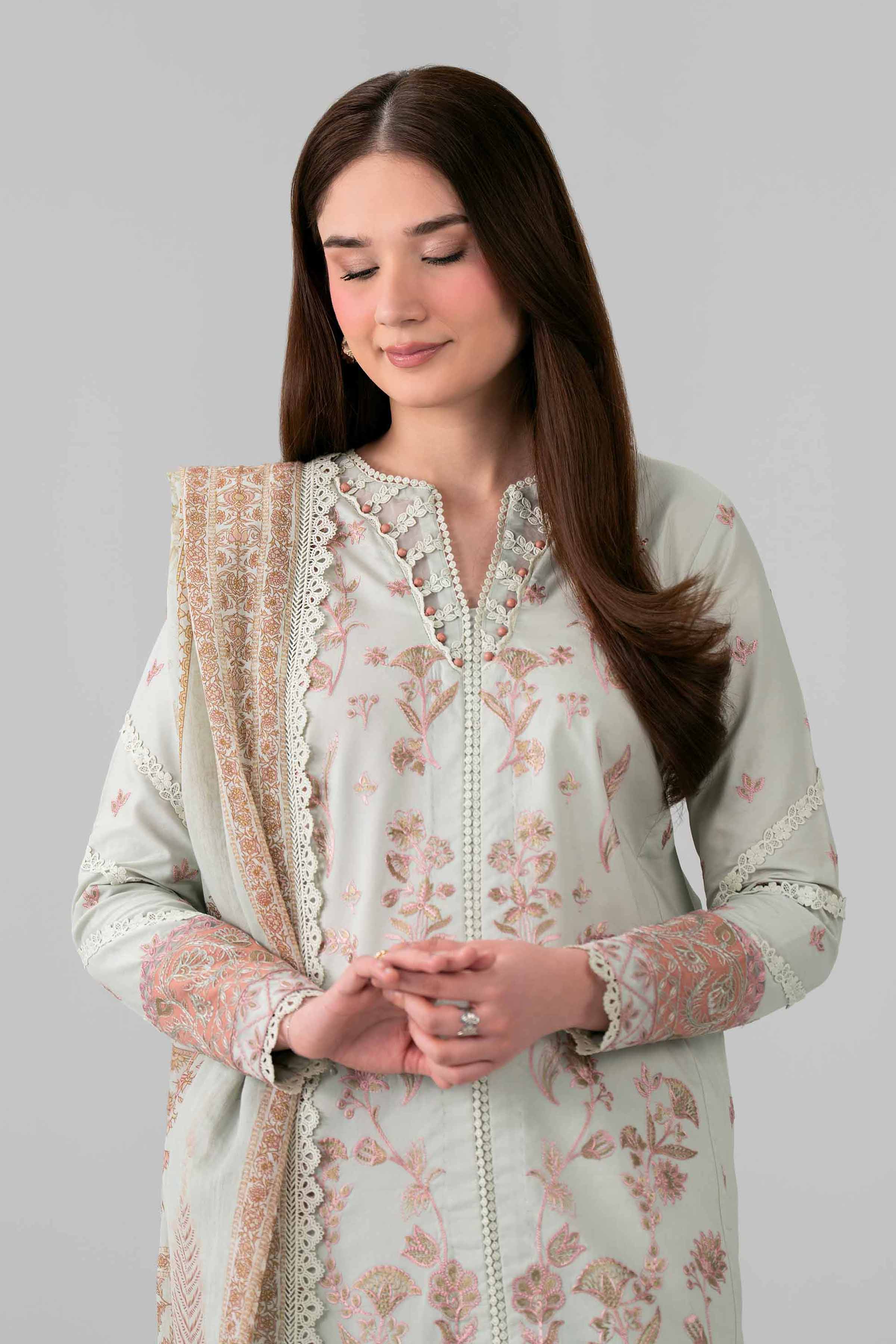 Original Nishat 3 Piece - Digital Printed Embroidered Suit - 42601691 | Buy Online in Pakistan