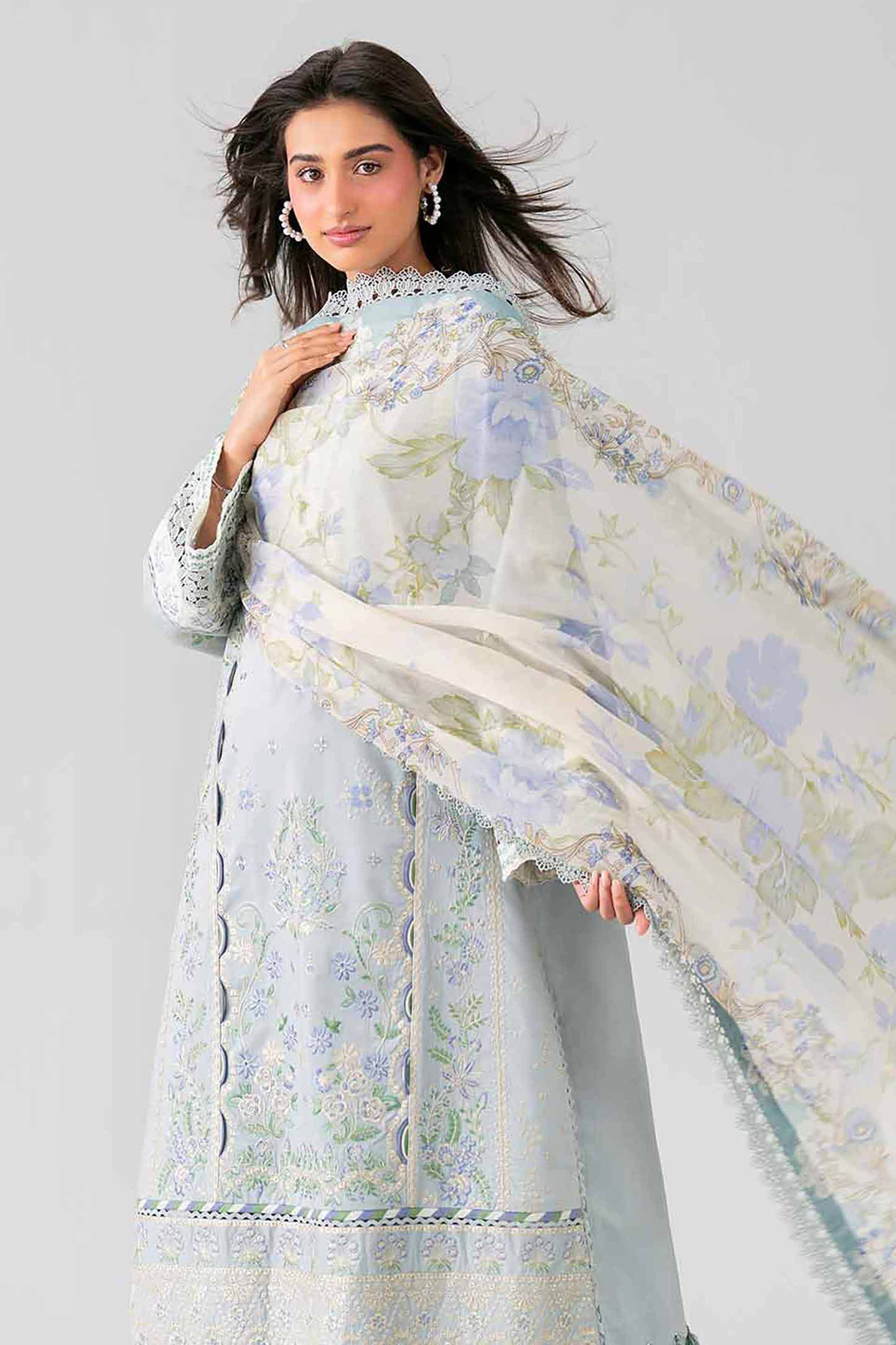 Original Nishat 3 Piece - Digital Printed Embroidered Suit - 42601692 | Buy Online in Pakistan