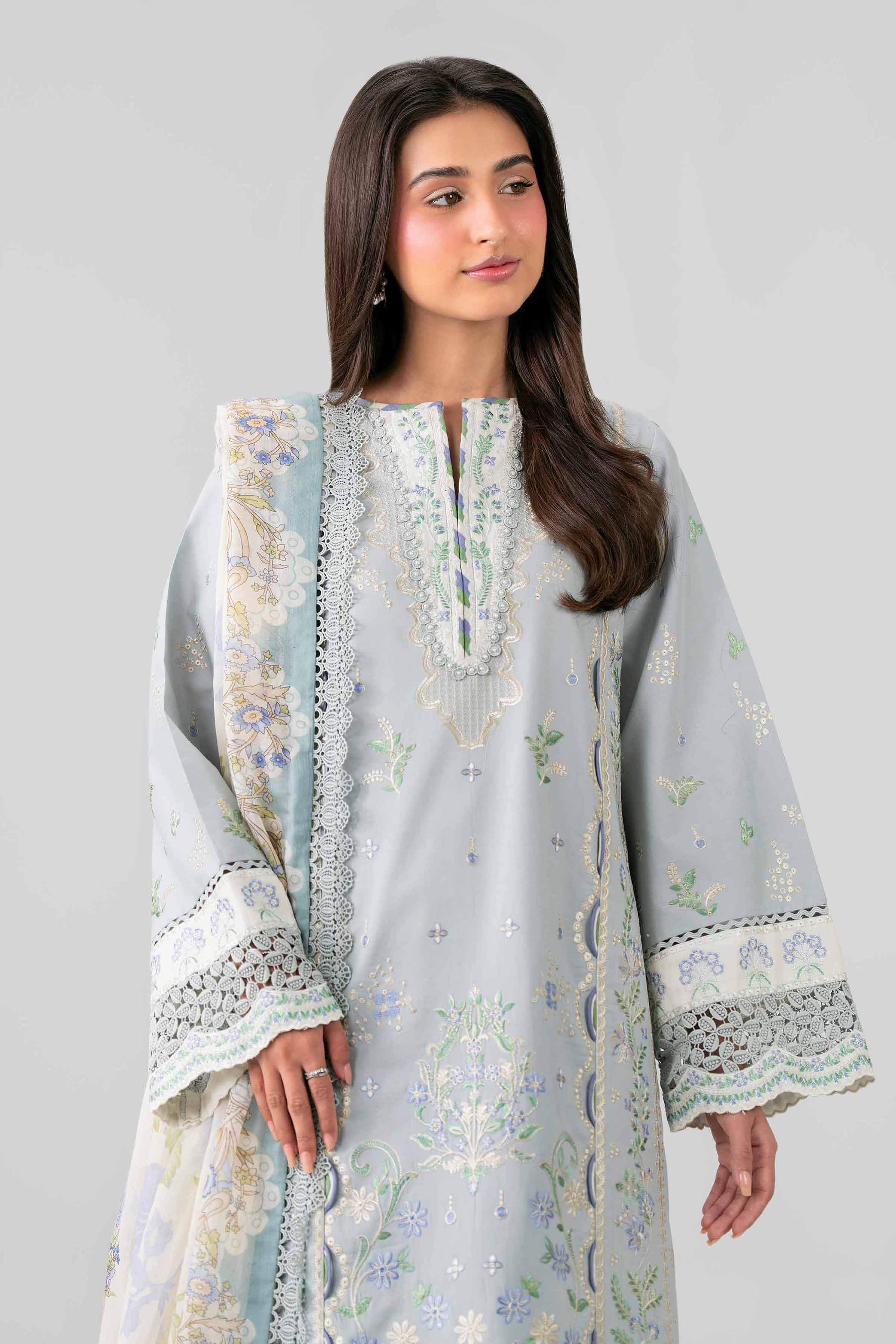 Original Nishat 3 Piece - Digital Printed Embroidered Suit - 42601692 | Buy Online in Pakistan