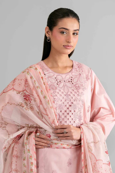 Original Nishat 3 Piece Unstitched - Digital Printed Embroidered Suit - 42601704