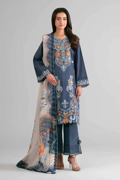 Original Nishat 3 Piece Unstitched - Digital Printed Embroidered Suit - 42601710 | Buy Online Pakistan