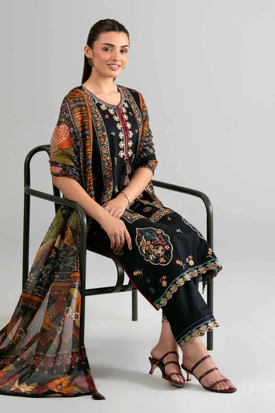Original Nishat 3 Piece - Digital Printed Embroidered Suit - 42601712 | Buy Online Pakistan
