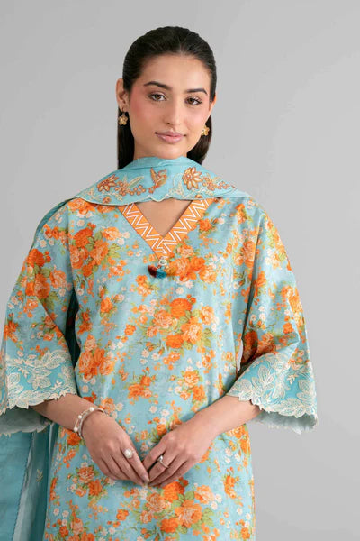 Original Nishat 3 Piece - Printed Embroidered Suit - 42601719 | Buy Online Pakistan