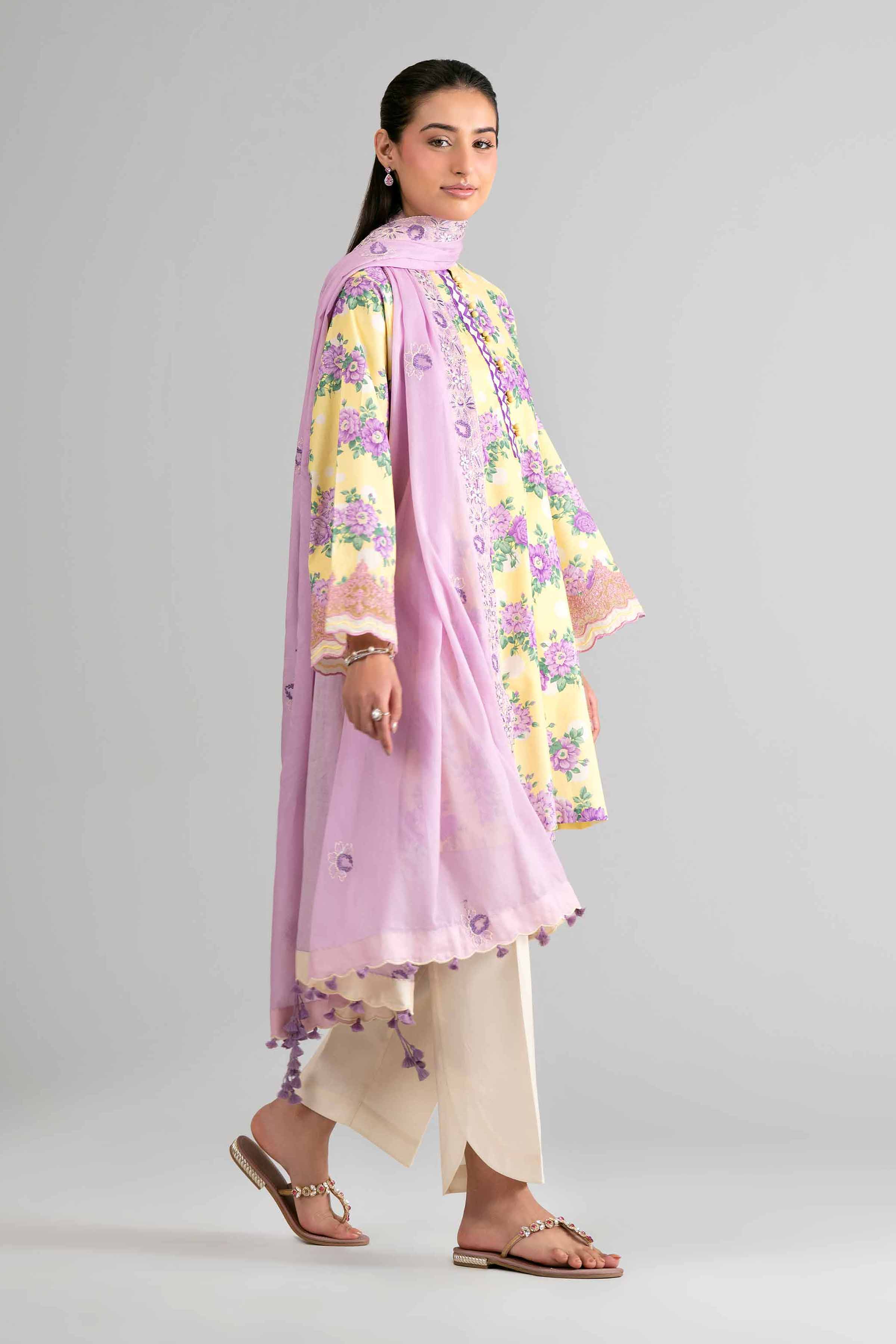 Original Nishat 3 Piece - Printed Embroidered Suit - 42601720 | Buy Online in Pakistan