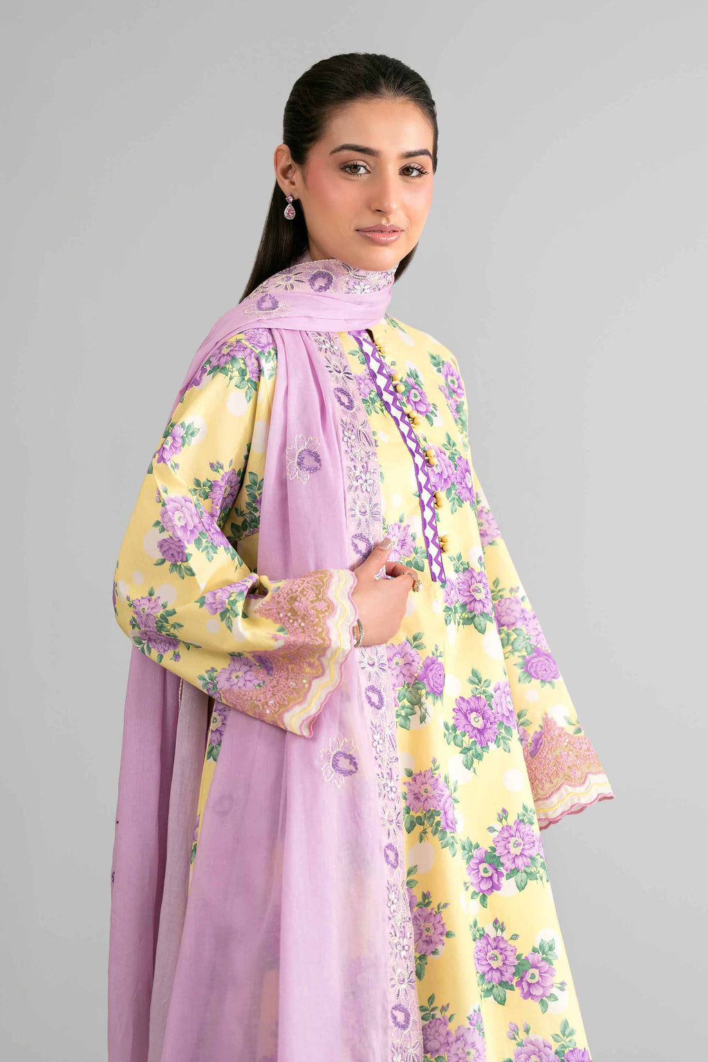 Original Nishat 3 Piece - Printed Embroidered Suit - 42601720 | Buy Online in Pakistan