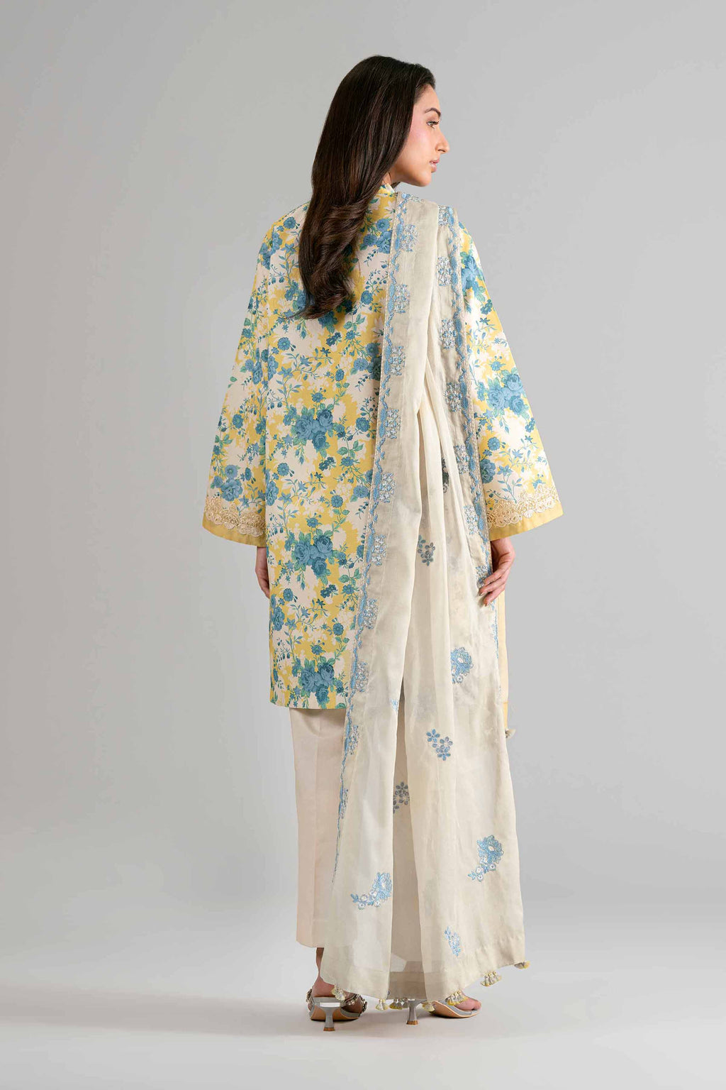 Original Nishat 3 Piece - Printed Embroidered Suit - 42601723 | Buy Online in Pakistan