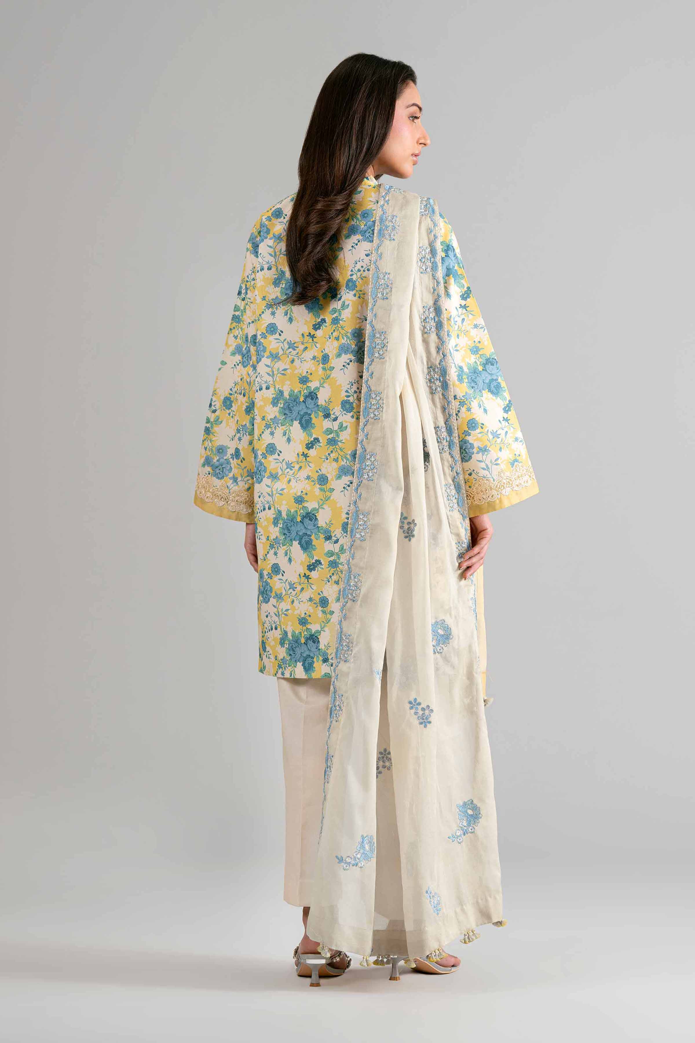 Original Nishat 3 Piece - Printed Embroidered Suit - 42601723 | Buy Online in Pakistan