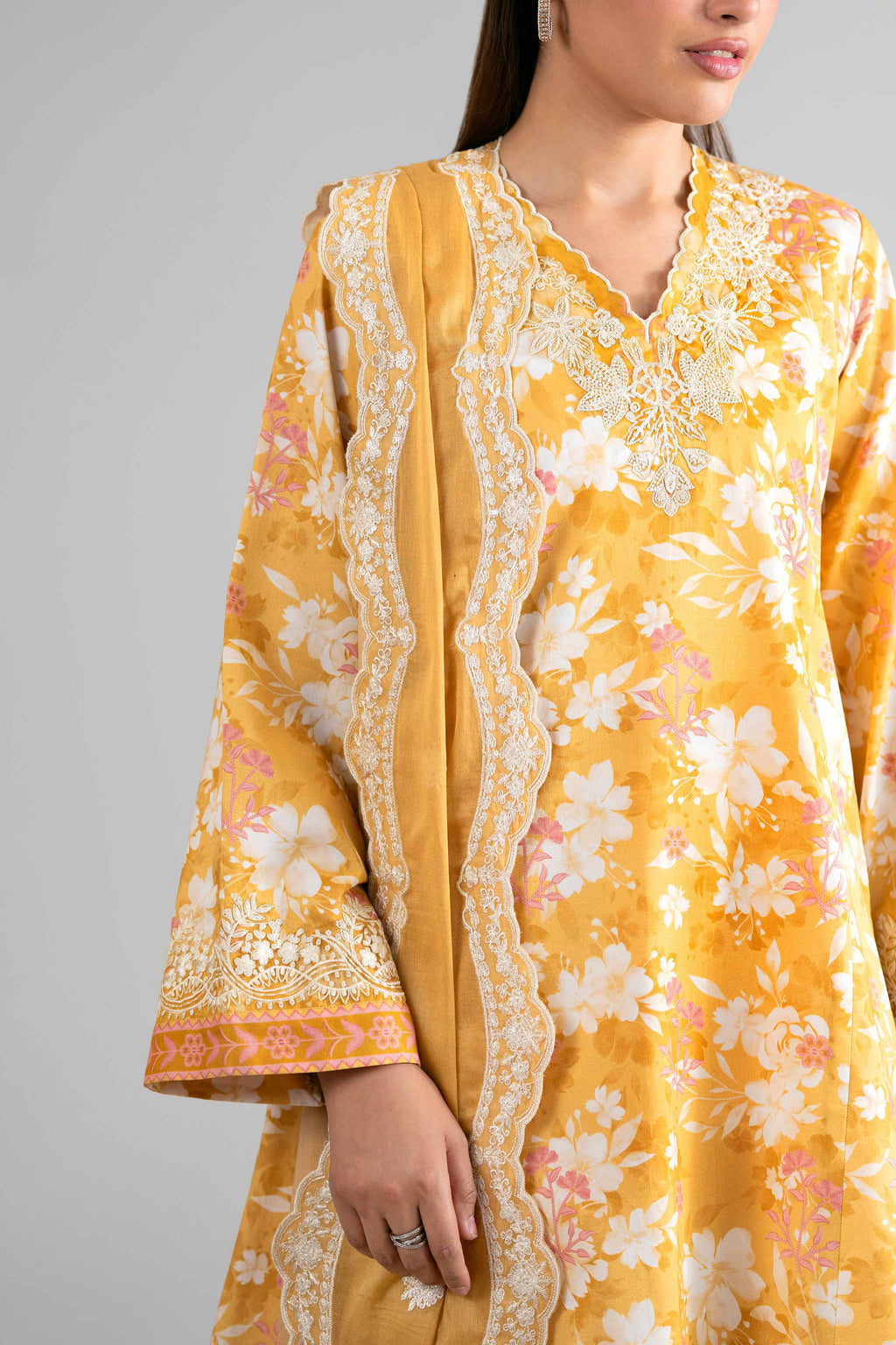 Original Nishat 3 Piece - Printed Embroidered Suit - 42601726 | Buy Online in Pakistan