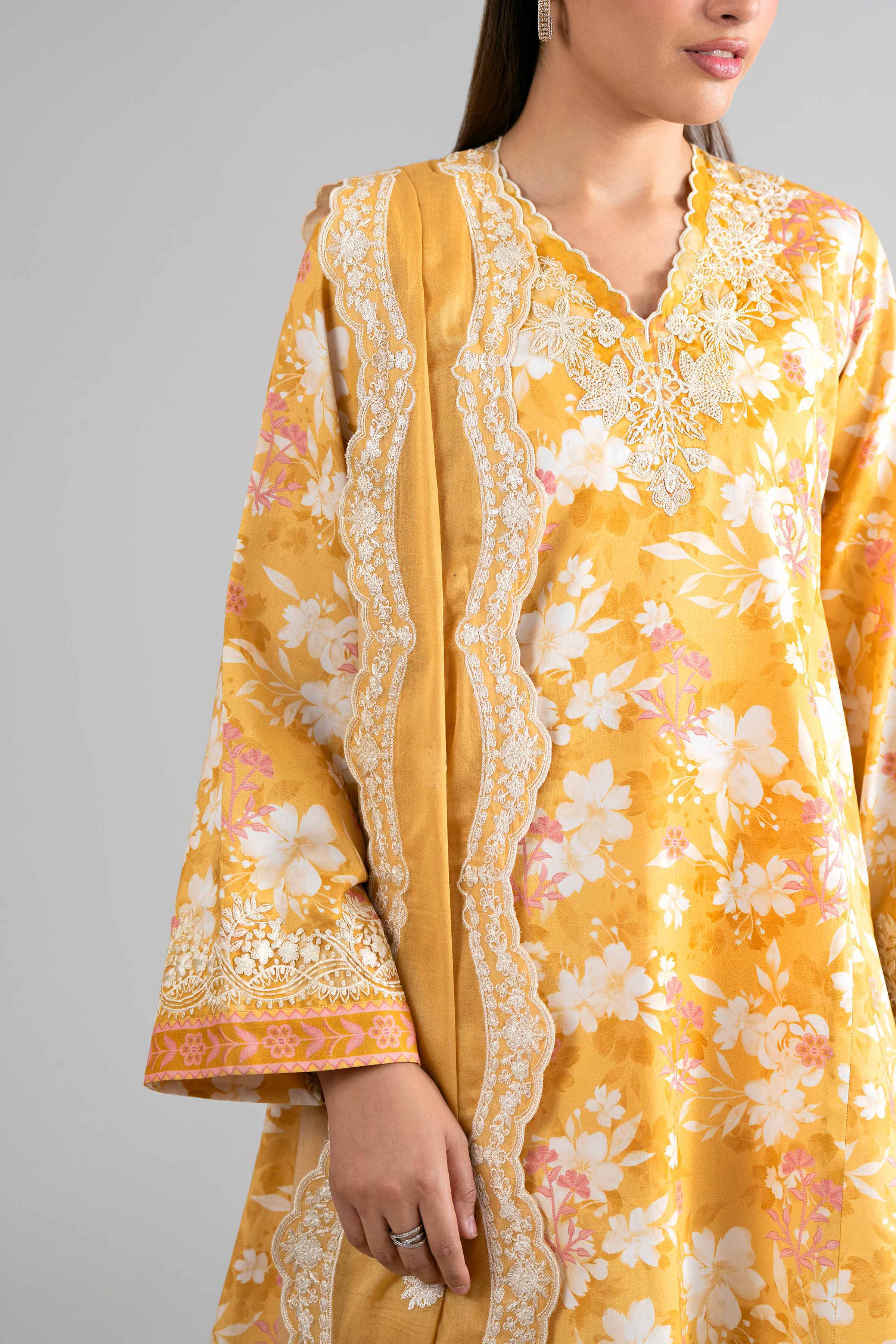 Original Nishat 3 Piece - Printed Embroidered Suit - 42601726 | Buy Online in Pakistan