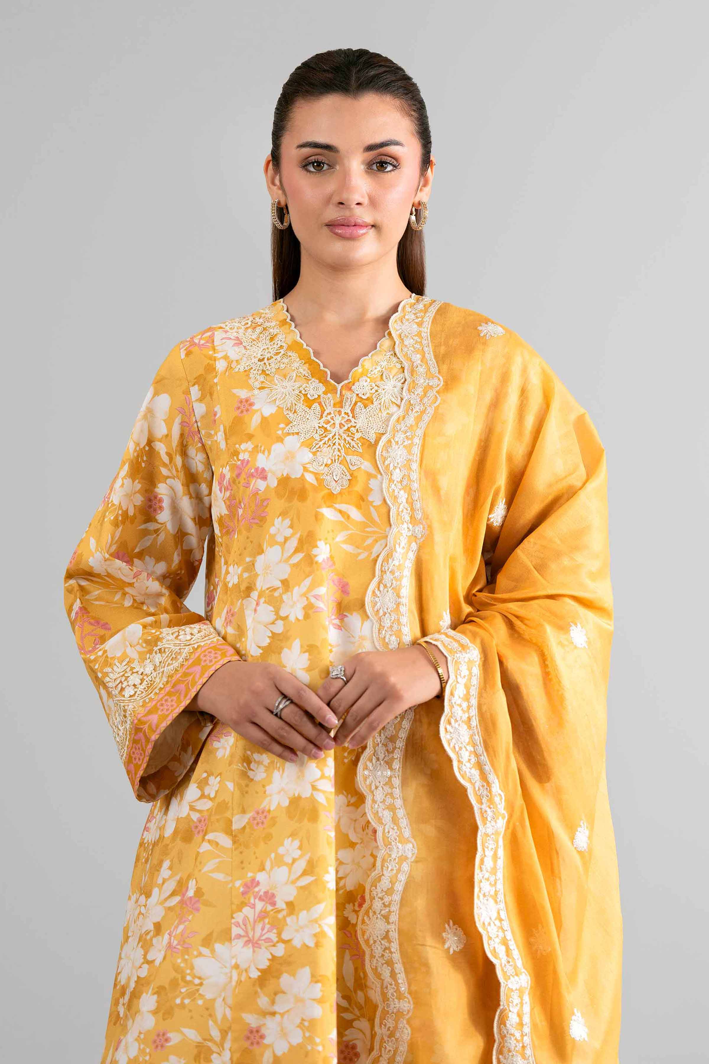 Original Nishat 3 Piece - Printed Embroidered Suit - 42601726 | Buy Online in Pakistan