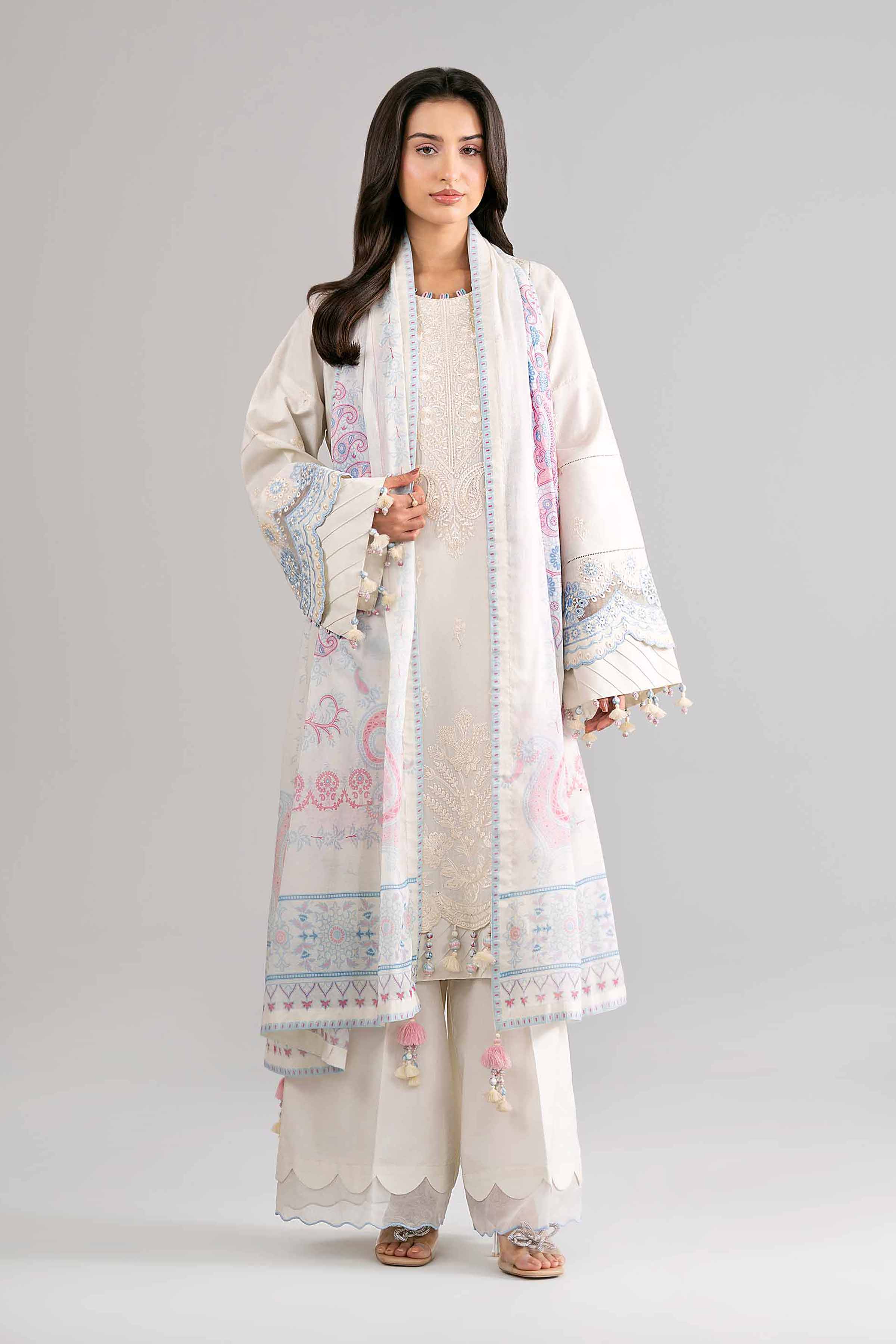 Original Nishat 3 Piece - Digital Printed Embroidered Suit - 42601735 | Buy Online in Pakistan