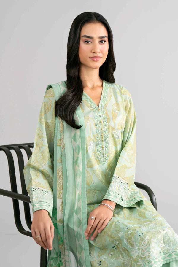 Original Nishat 3 Piece - Digital Printed Embroidered Suit - 42601742 | Buy Online Pakistan