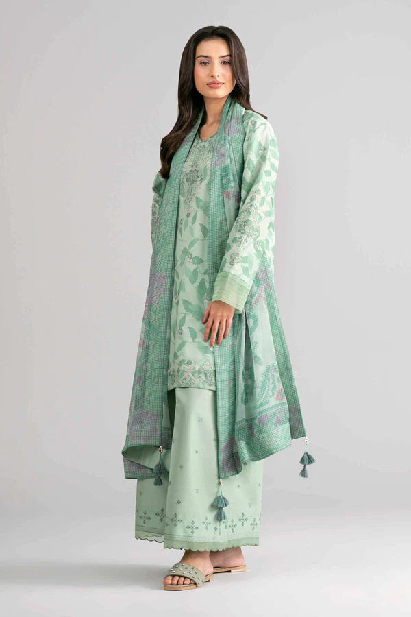Original Nishat 3 Piece - Digital Printed Embroidered Suit - 42601743 | Buy Online Pakistan