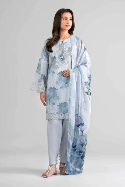 Original Nishat 3 Piece Unstitched - Digital Printed Embroidered Suit - 42601757 | Buy Online Pakistan