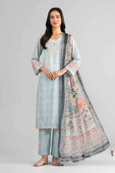Original Nishat 3 Piece Unstitched - Digital Printed Embroidered Suit - 42601758 | Buy Online Pakistan