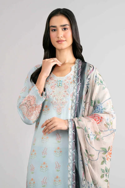 Original Nishat 3 Piece Unstitched - Digital Printed Embroidered Suit - 42601758 | Buy Online Pakistan
