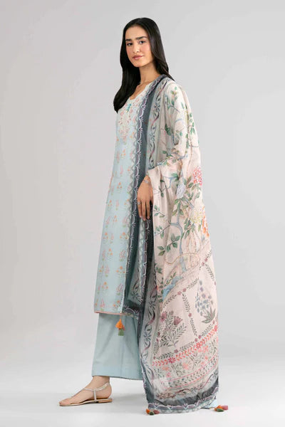 Original Nishat 3 Piece Unstitched - Digital Printed Embroidered Suit - 42601758 | Buy Online Pakistan