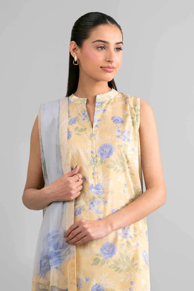 Original Nishat 3 Piece - Digital Printed Suit - 42601761