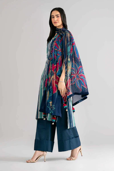 Original Nishat 3 Piece - Digital Printed Suit - 42601765 | Buy Online Pakistan