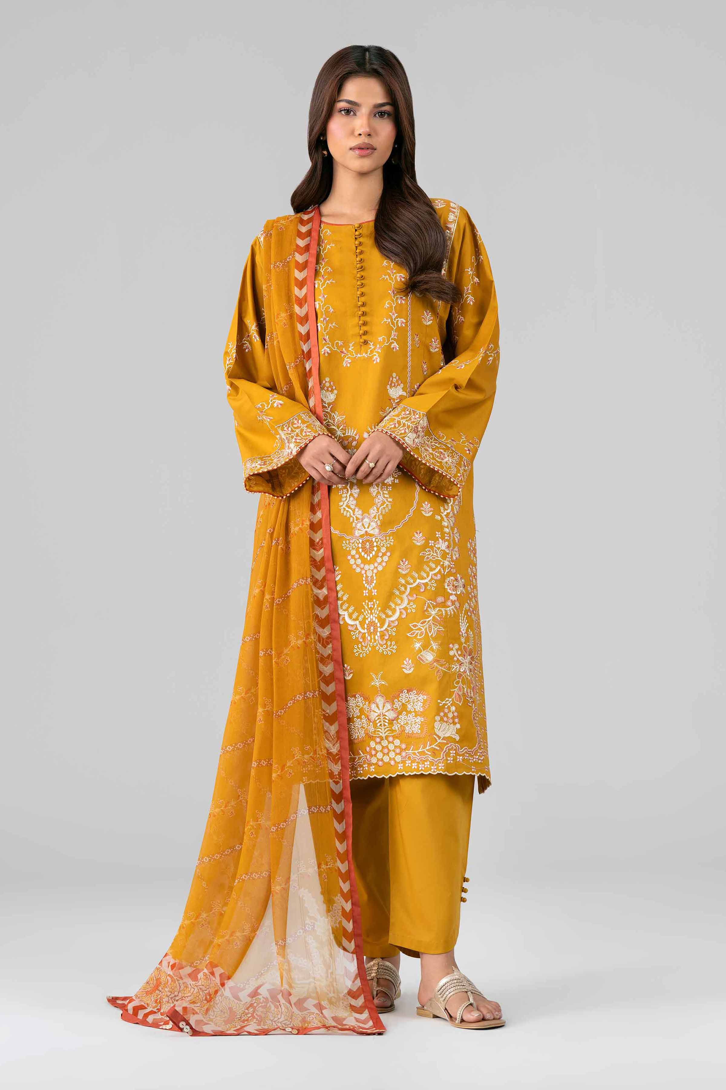 Original Nishat 3 Piece - Digital Printed Embroidered Suit - 42601774 | Buy Online in Pakistan