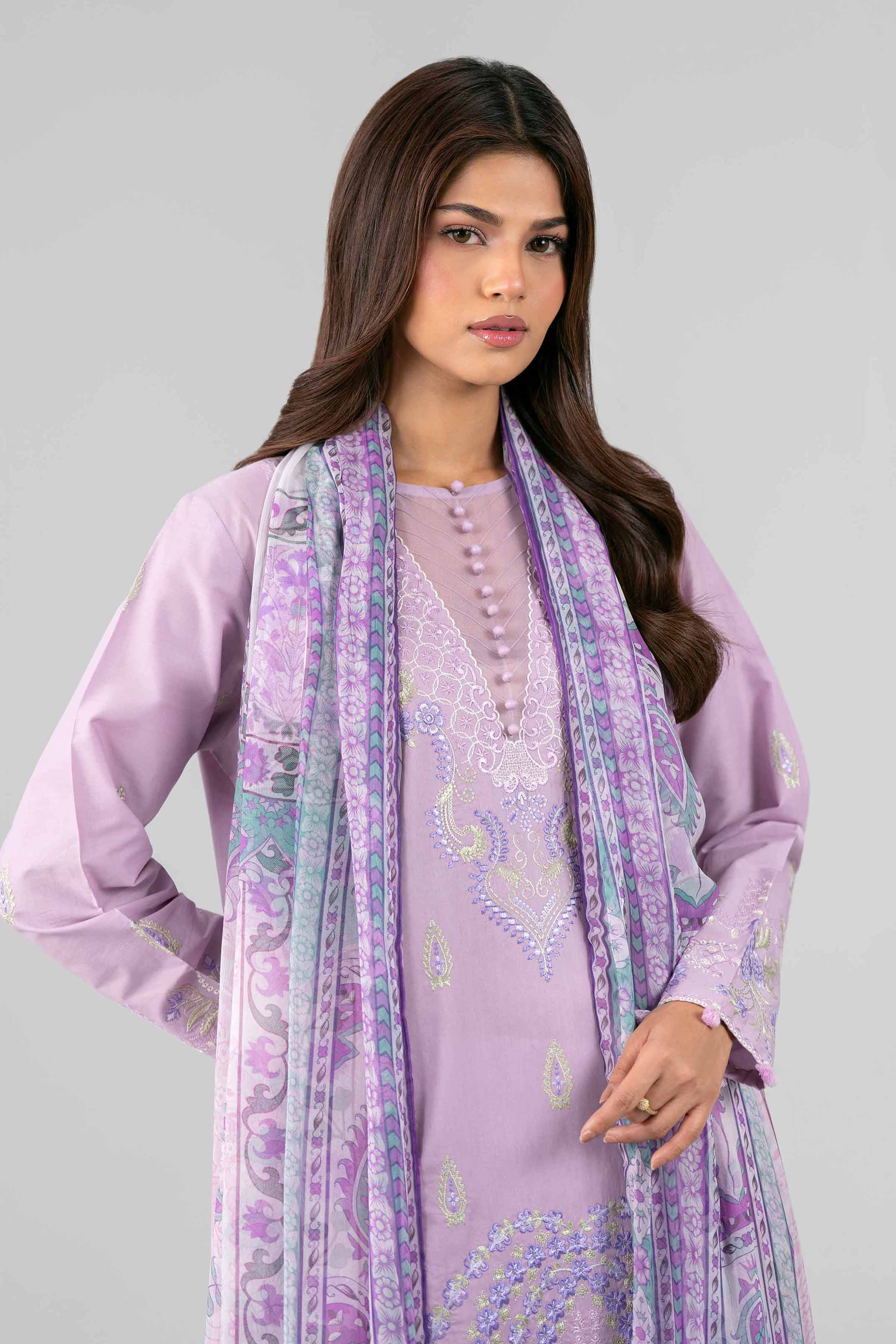 Original Nishat 3 Piece - Digital Printed Embroidered Suit - 42601775 | Buy Online in Pakistan