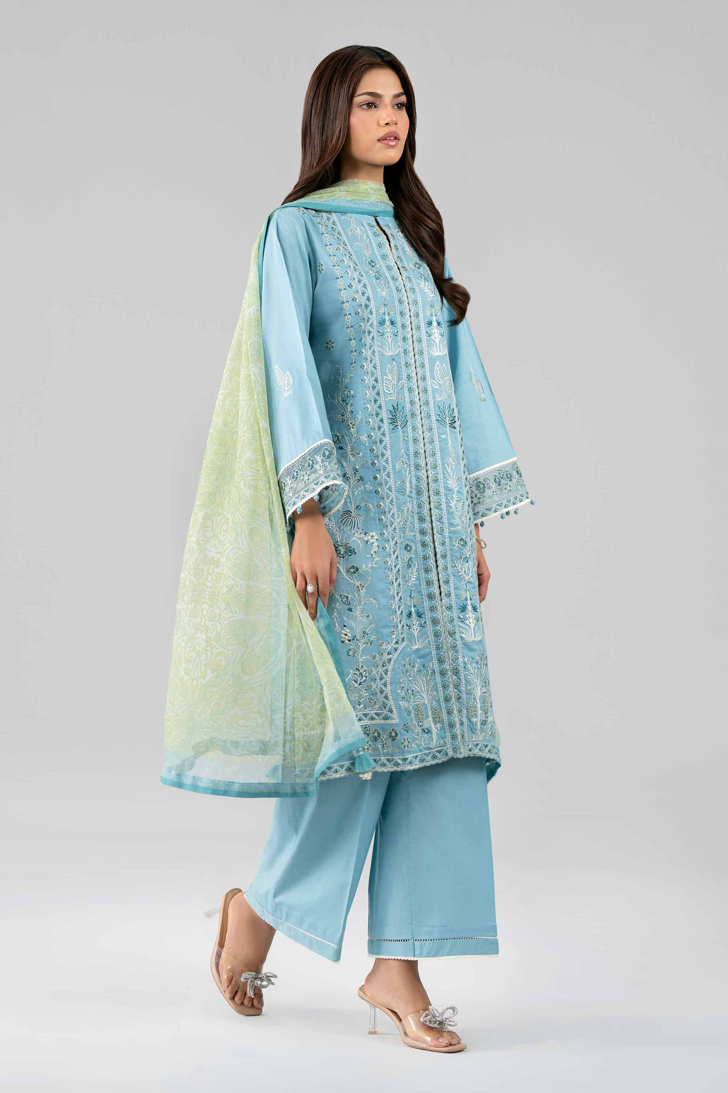Original Nishat 3 Piece - Digital Printed Embroidered Suit - 42601776 | Buy Online in Pakistan