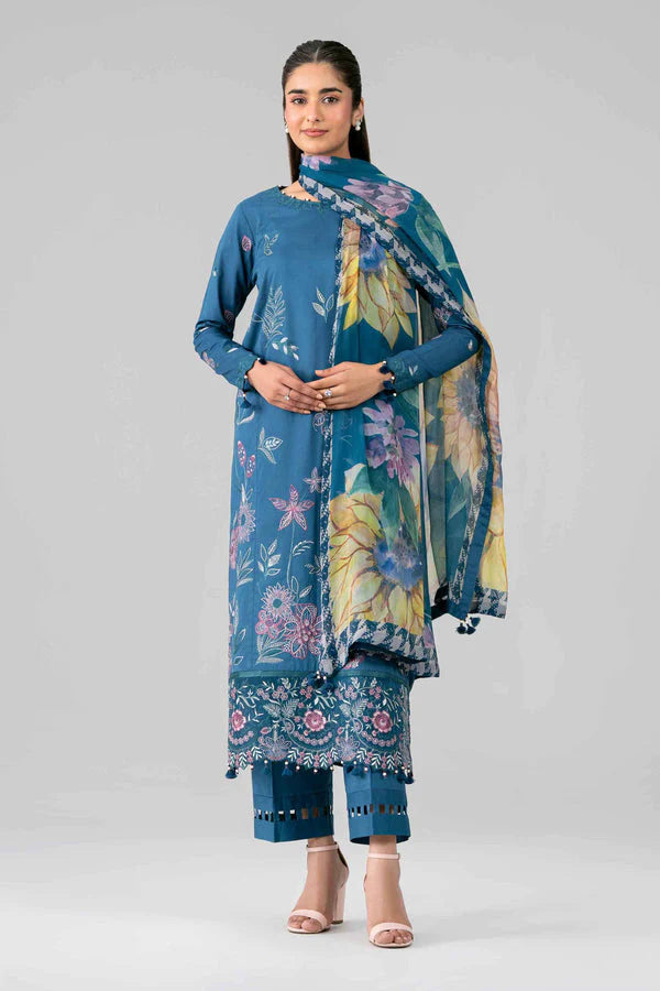 Original Nishat 3 Piece - Digital Printed Embroidered Suit - 42601777 | Buy Online Pakistan