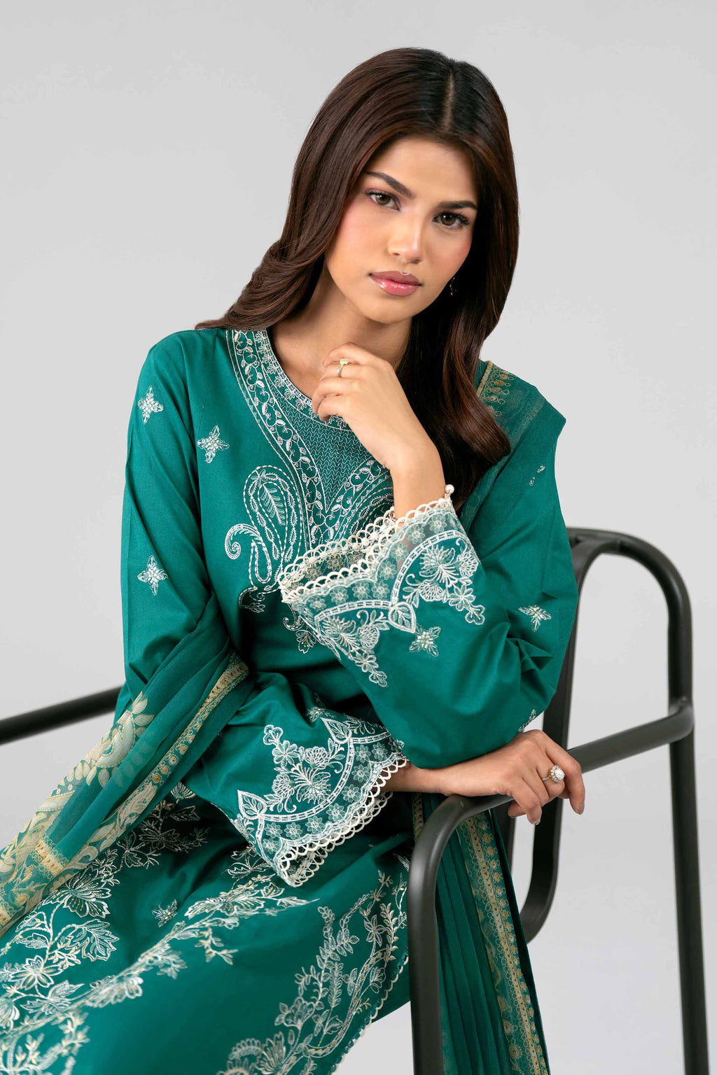 Original Nishat 3 Piece - Digital Printed Embroidered Suit - 42601778 | Buy Online Pakistan