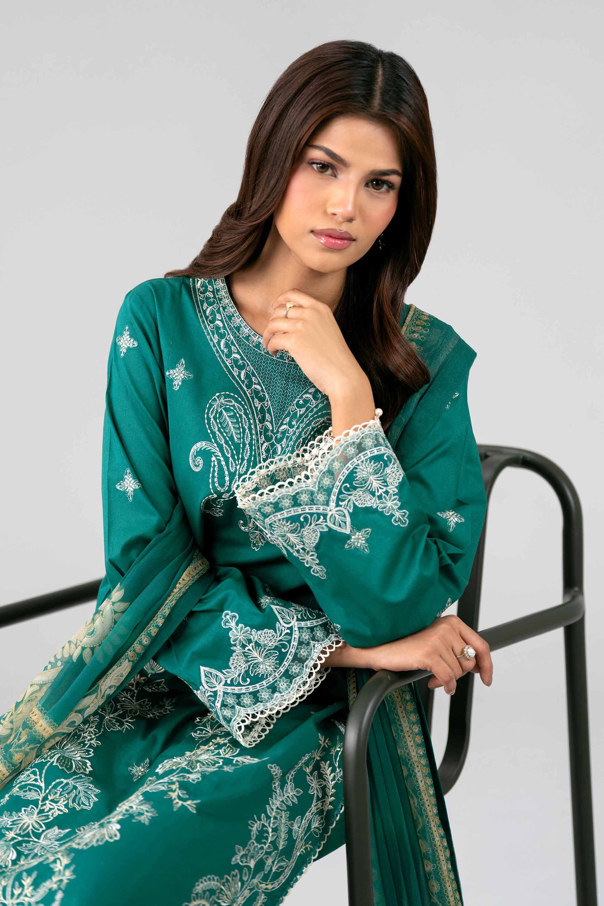 Original Nishat 3 Piece - Digital Printed Embroidered Suit - 42601778 | Buy Online Pakistan
