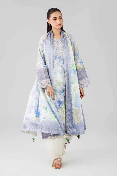 Original Nishat 3 Piece Unstitched - Digital Printed Embroidered Suit - 42601802 | Buy Online Pakistan