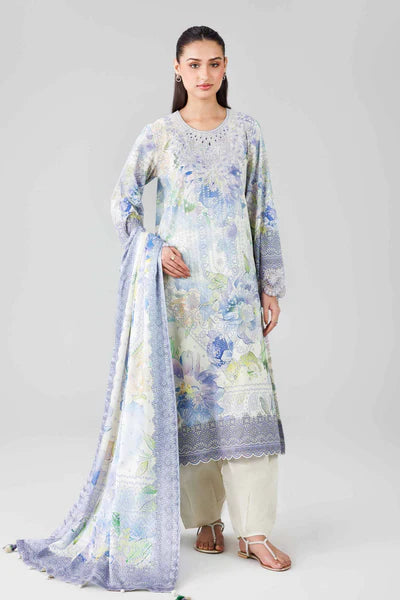 Original Nishat 3 Piece Unstitched - Digital Printed Embroidered Suit - 42601802 | Buy Online Pakistan