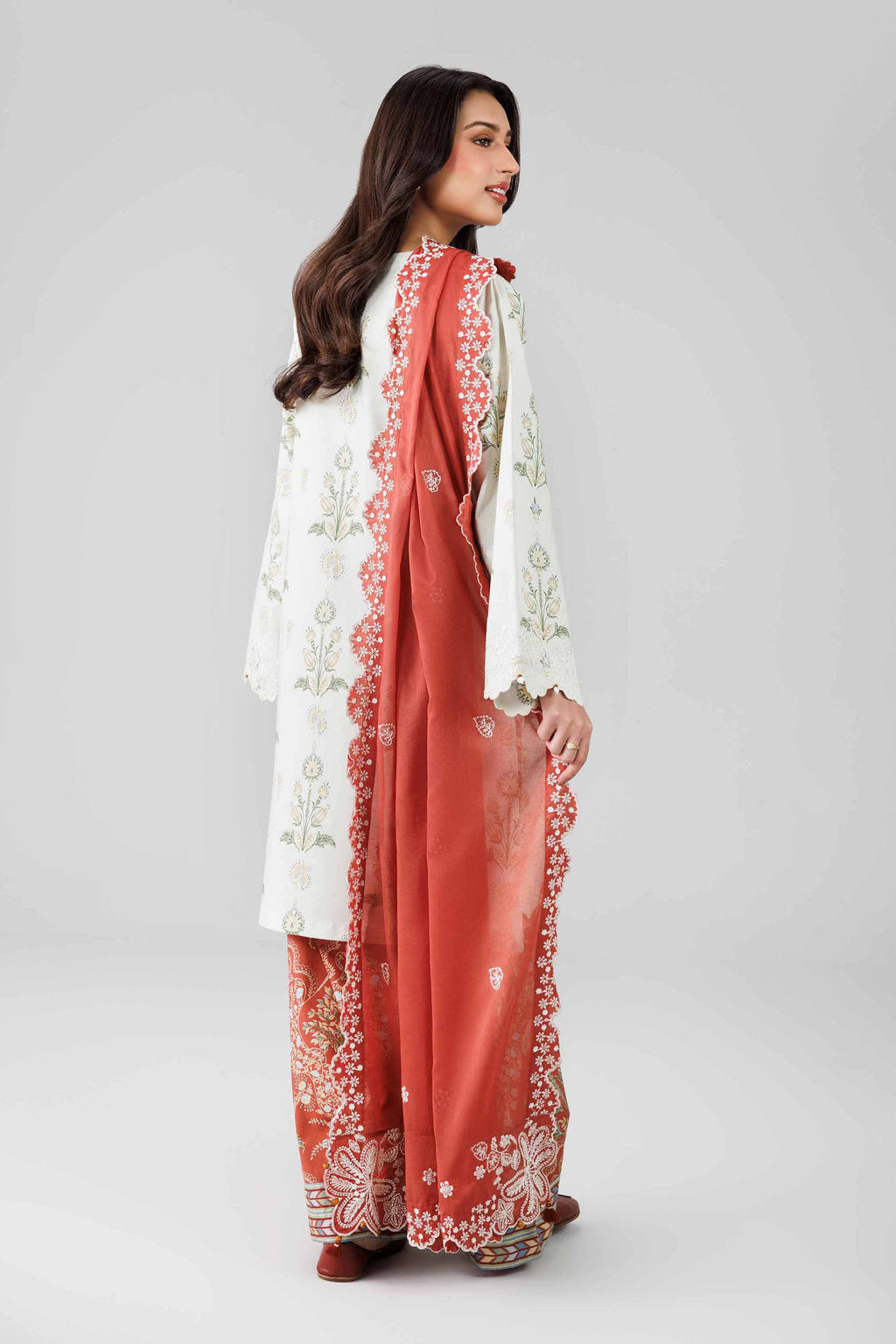 Original Nishat 3 Piece - Printed Embroidered Suit - 42601804 | Buy Online in Pakistan