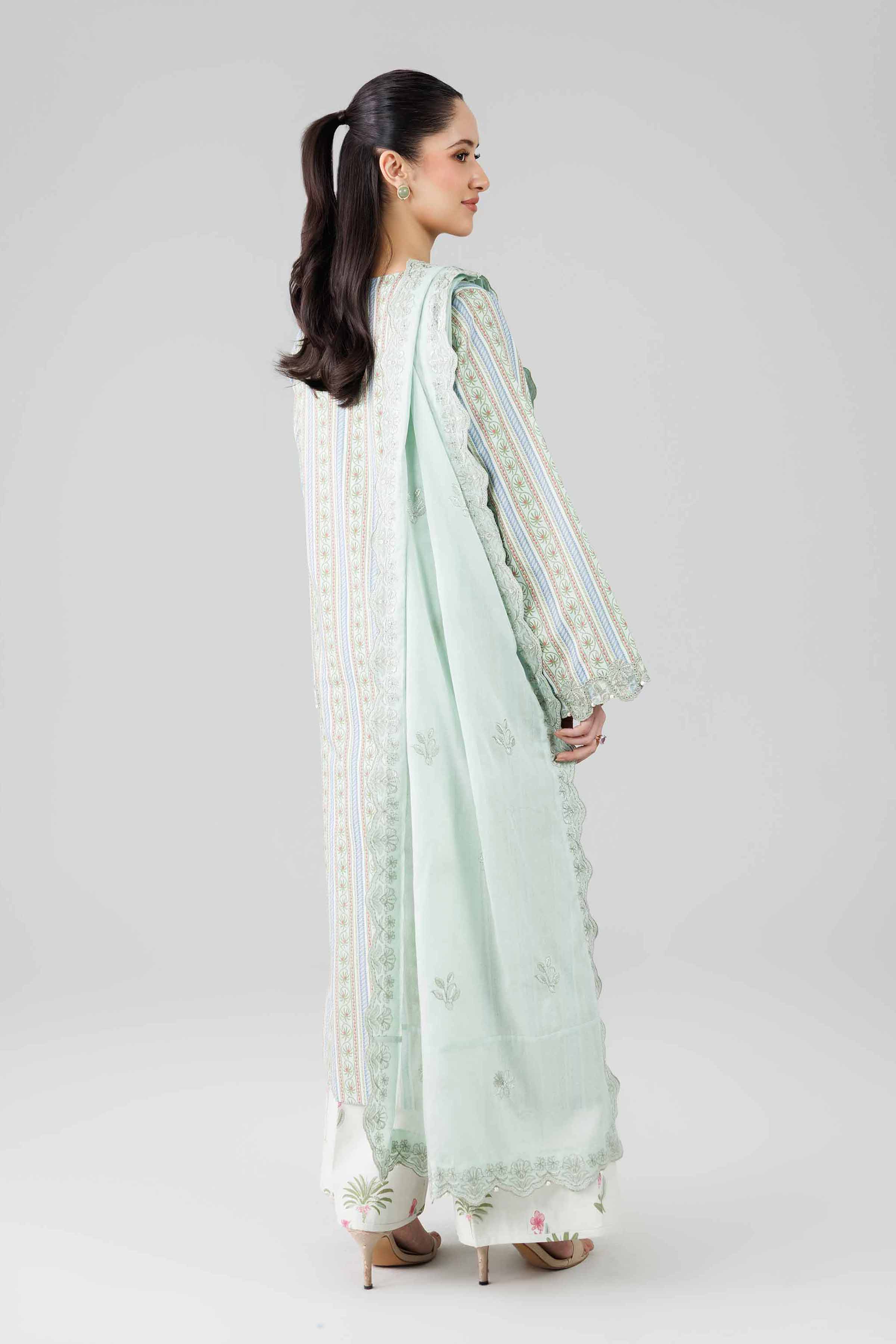 Original Nishat 3 Piece - Printed Embroidered Suit - 42601805 | Buy Online in Pakistan