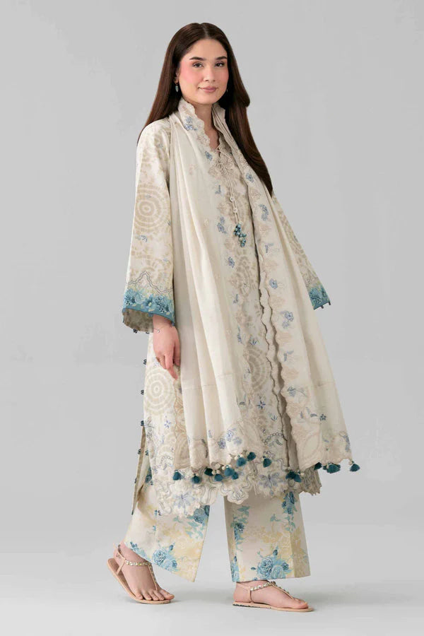 Original Nishat 3 Piece - Printed Embroidered Suit - 42601807 | Buy Online Pakistan