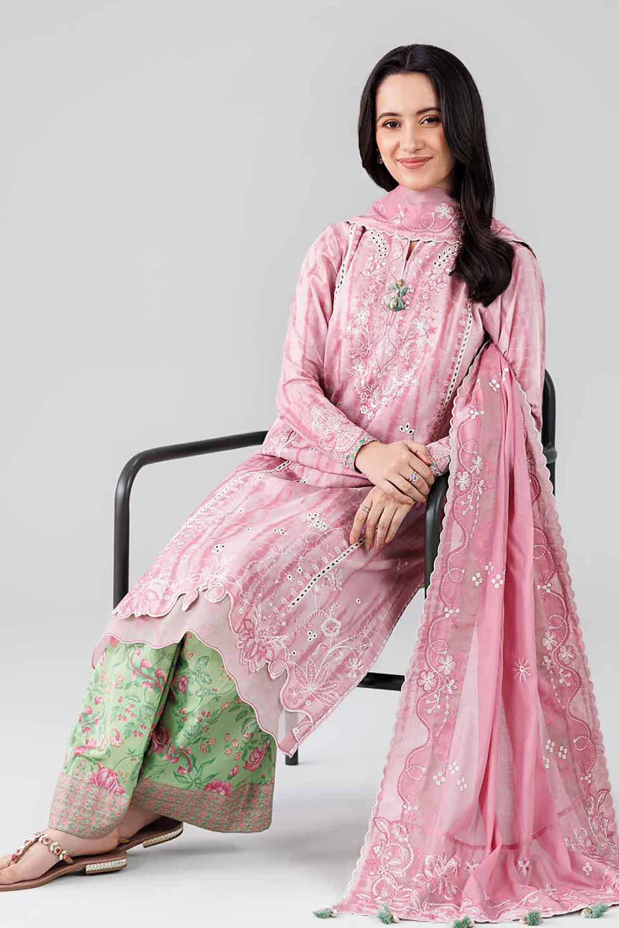 Original Nishat 3 Piece - Printed Embroidered Suit - 42601810 | Buy Online in Pakistan