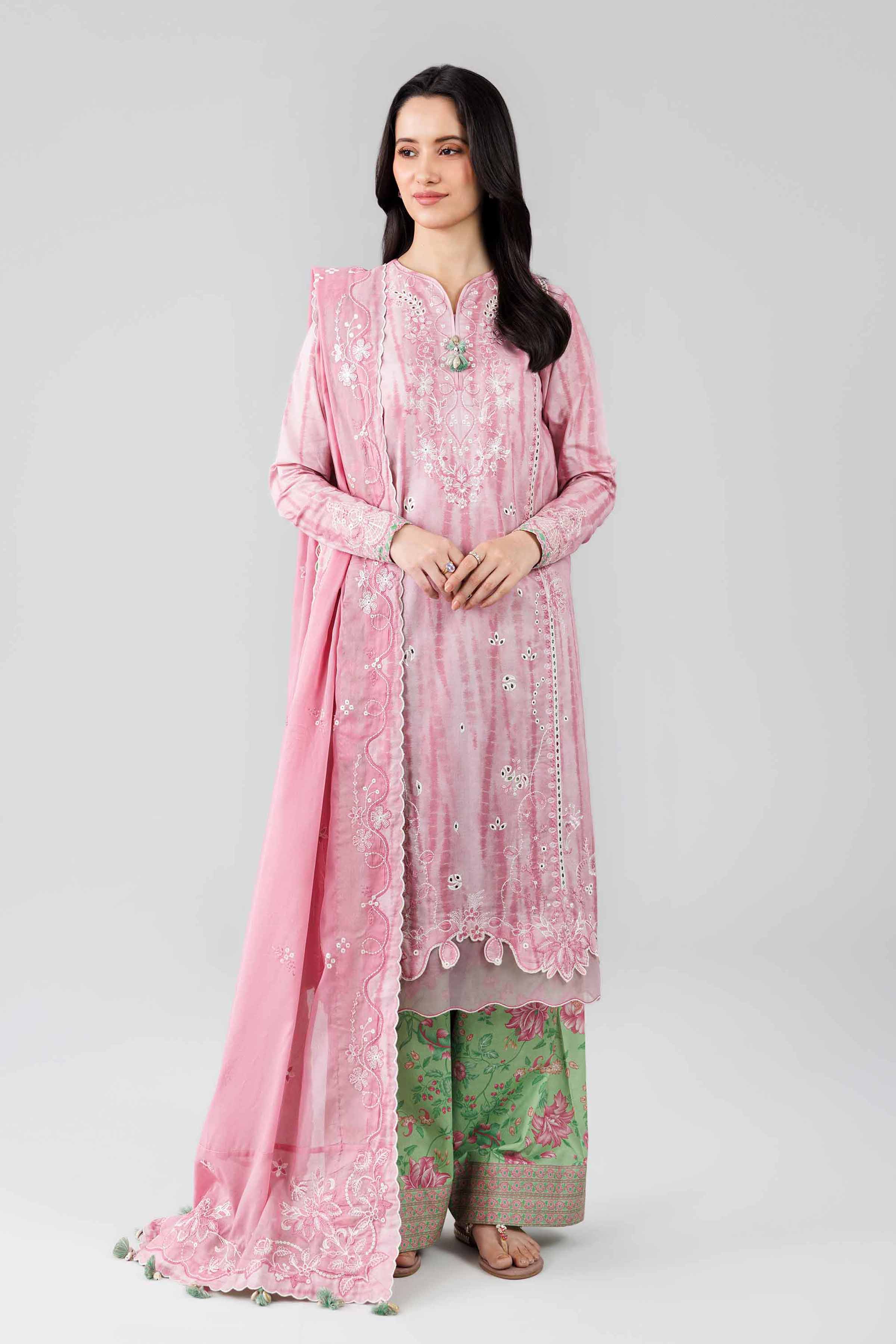 Original Nishat 3 Piece - Printed Embroidered Suit - 42601810 | Buy Online in Pakistan