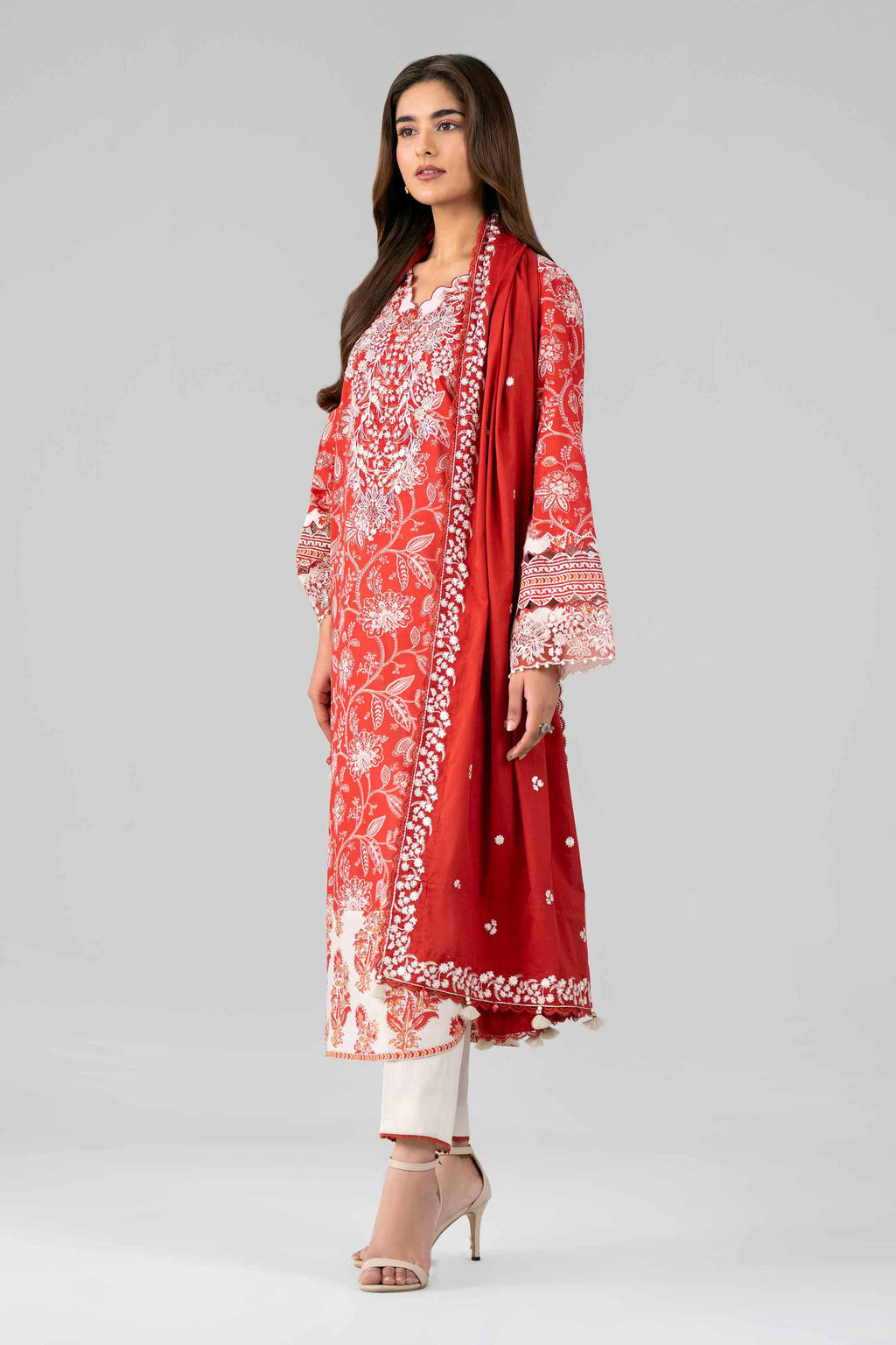 Original Nishat 3 Piece - Printed Embroidered Suit - 42601815 | Buy Online in Pakistan