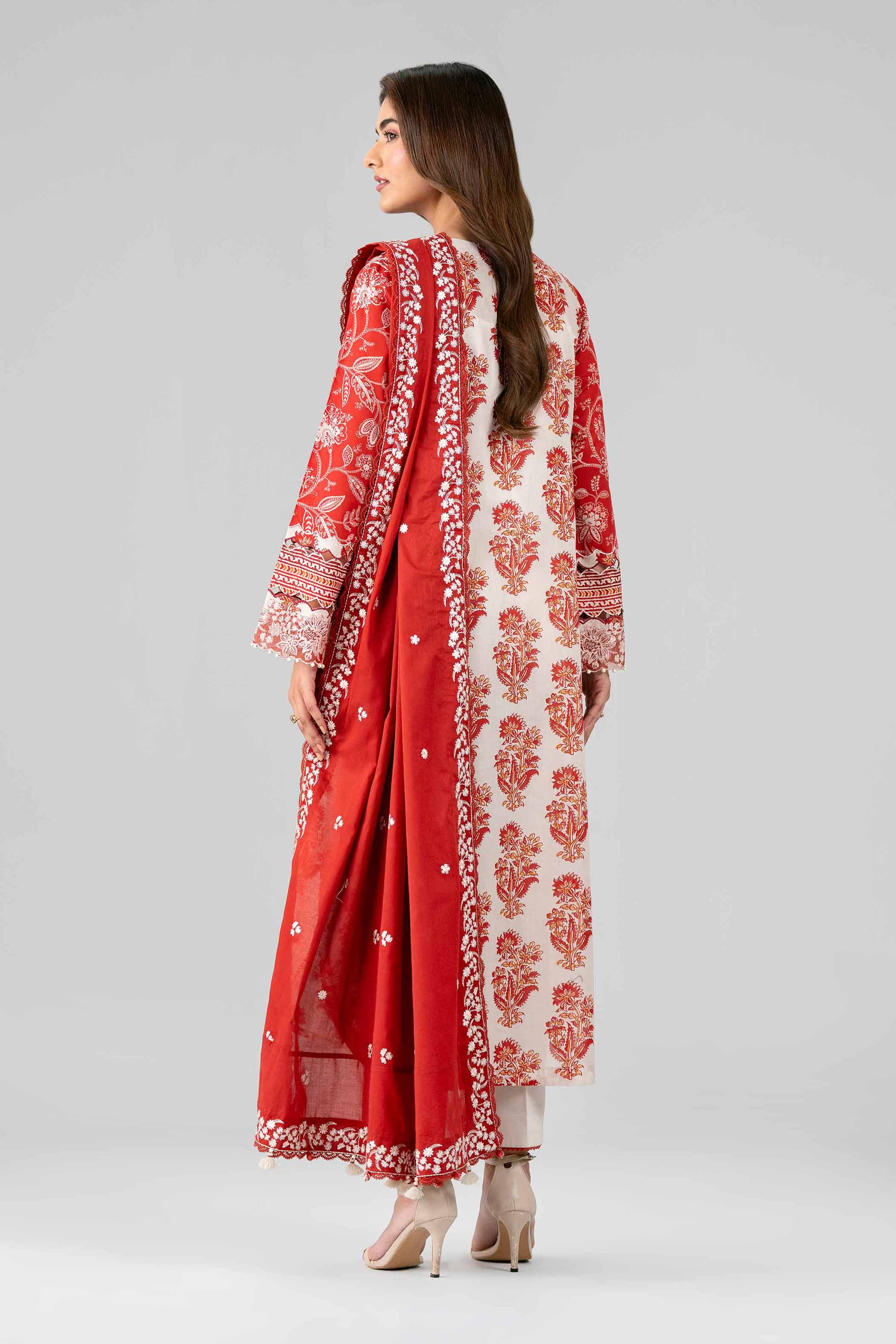 Original Nishat 3 Piece - Printed Embroidered Suit - 42601815 | Buy Online in Pakistan