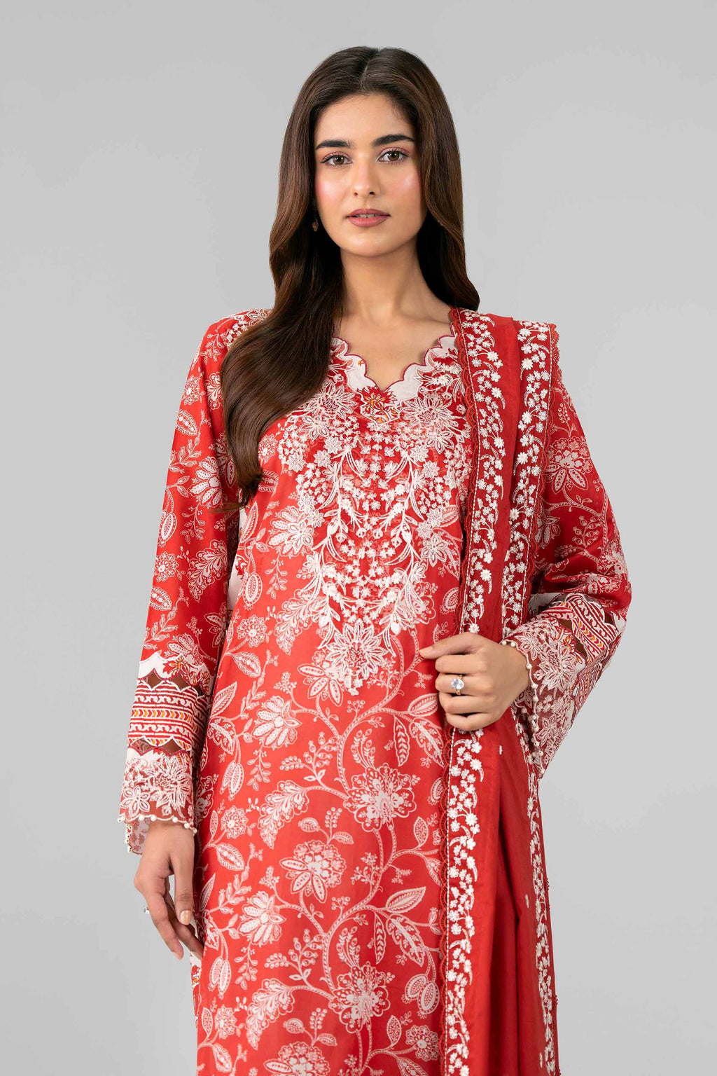 Original Nishat 3 Piece - Printed Embroidered Suit - 42601815 | Buy Online in Pakistan