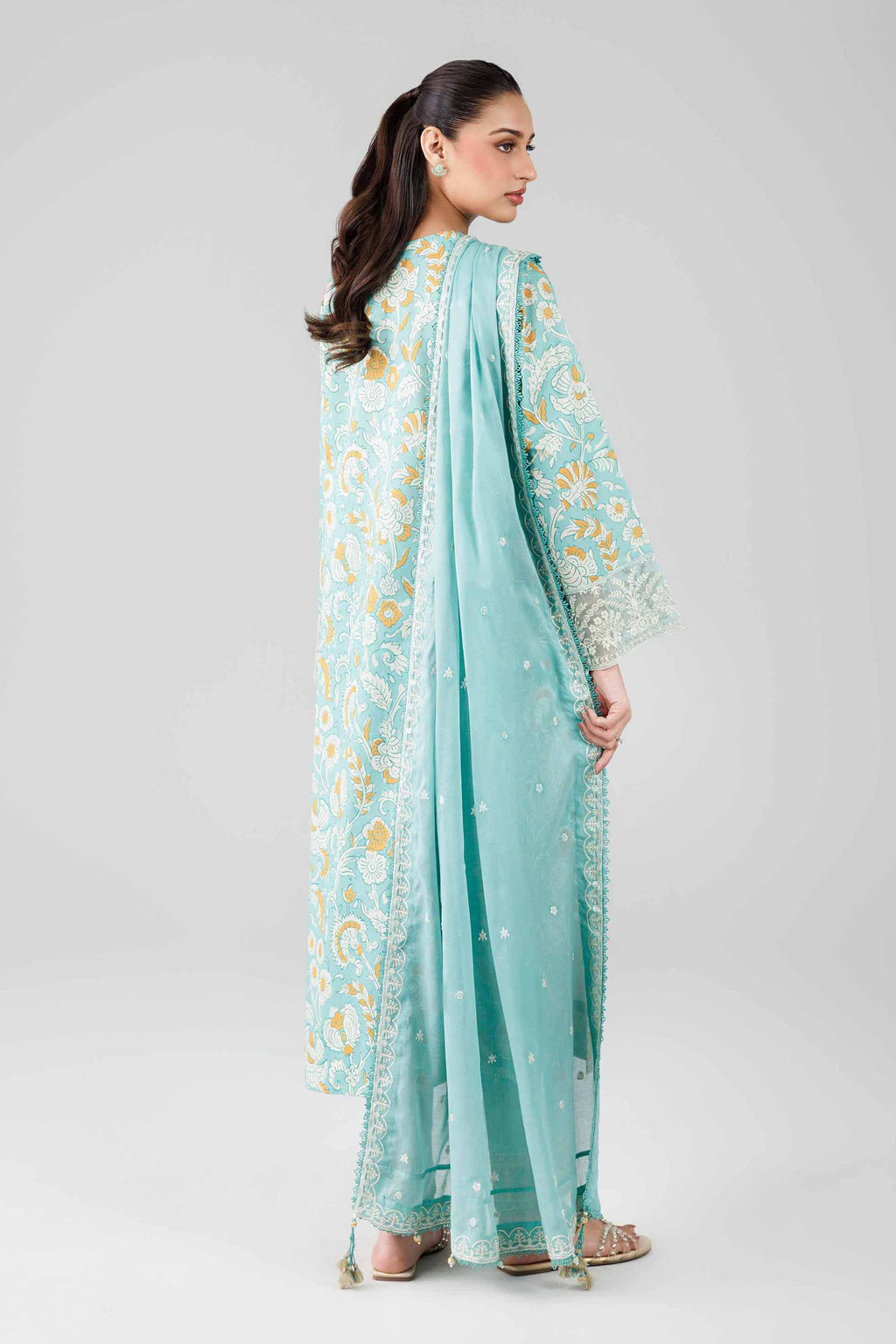 Original Nishat 3 Piece - Printed Embroidered Suit - 42601817 | Buy Online in Pakistan