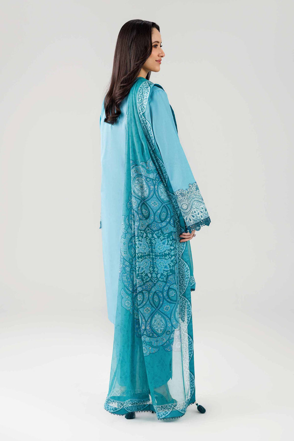 Original Nishat 3 Piece - Digital Printed Embroidered Suit - 42601831 | Buy Online Pakistan