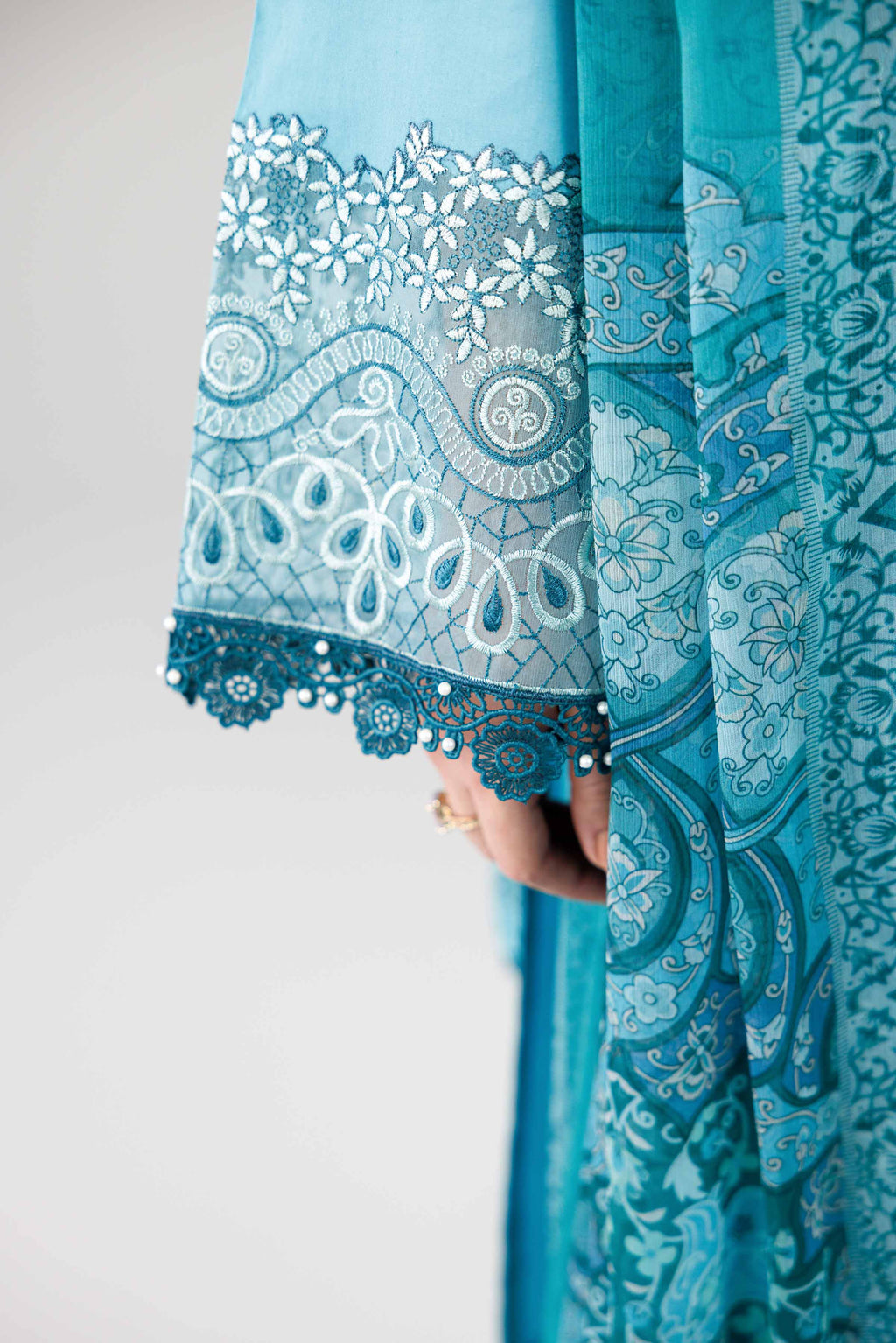 Original Nishat 3 Piece - Digital Printed Embroidered Suit - 42601831 | Buy Online Pakistan