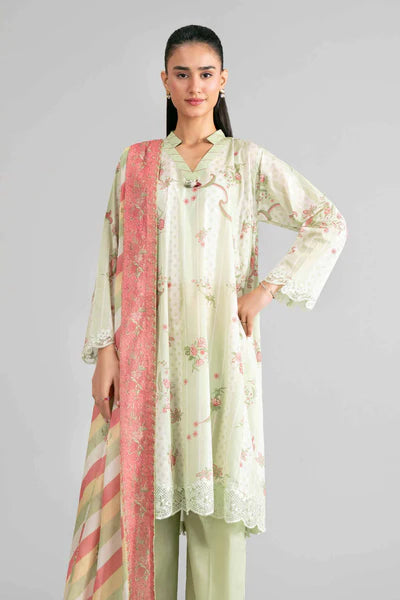 Original Nishat 3 Piece Unstitched - Printed Embroidered Suit - 42601856 | Buy Online Pakistan