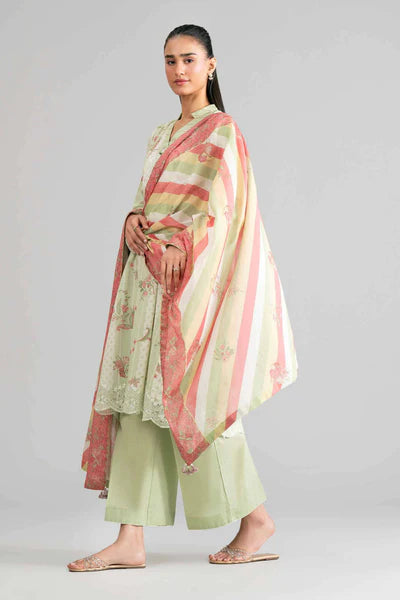 Original Nishat 3 Piece Unstitched - Printed Embroidered Suit - 42601856 | Buy Online Pakistan