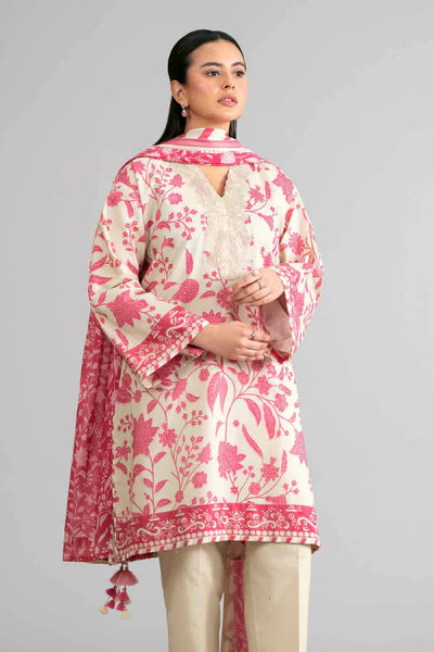 Original Nishat 3 Piece - Printed Embroidered Suit - 42601858 | Buy Online Pakistan