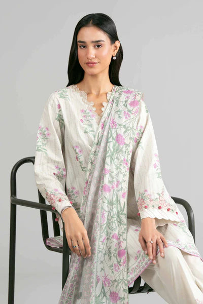 Original Nishat 3 Piece Unstitched - Printed Embroidered Suit - 42601859 | Buy Online Pakistan