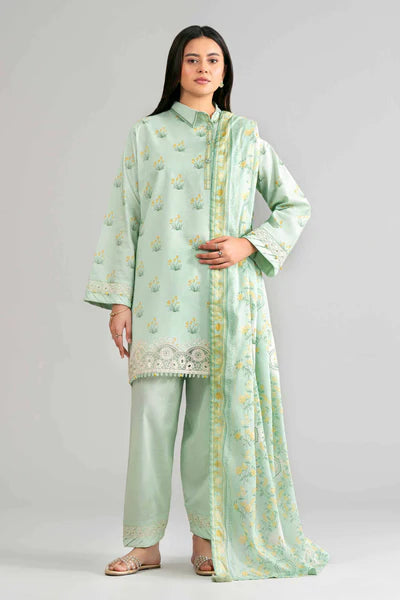 Original Nishat 3 Piece - Printed Embroidered Suit - 42601861 | Buy Online Pakistan