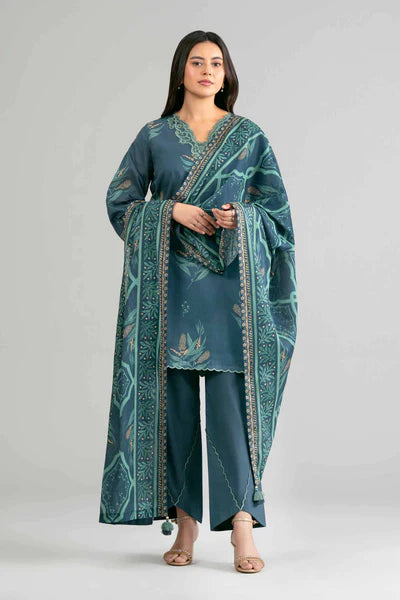 Original Nishat 3 Piece - Printed Embroidered Suit - 42601863 | Buy Online Pakistan