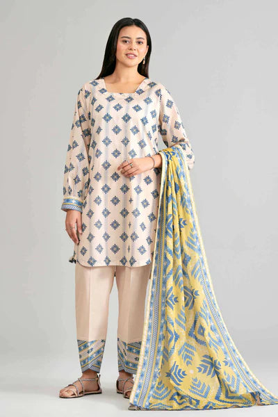 Original Nishat 3 Piece Unstitched - Printed Suit - 42601871  | Buy Online Pakistan