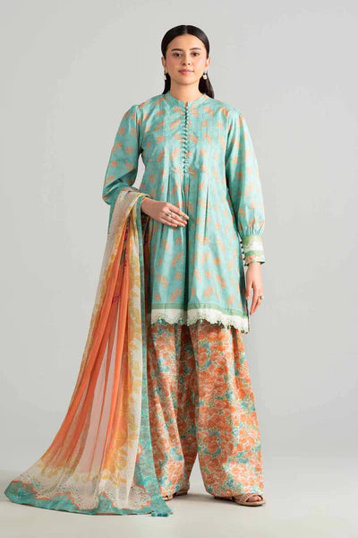 Original Nishat 3 Piece Unstitched - Digital Printed Suit - 42601894 | Buy Online Pakistan